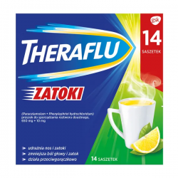 Theraflu Zatoki, 14 saszetek