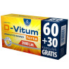 D-Vitum forte 2000 j.m., 90 kapsułek (60 + 30 GRATIS)