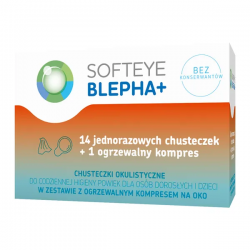Softeye Blepha+, chusteczki...