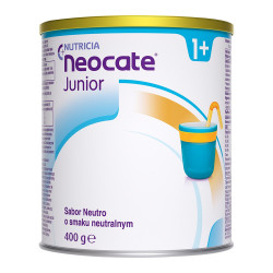 Nutricia Neocate Junior 1+,żywność specjalnego przeznaczenia medycznego o smaku neutralnym, 400 g