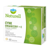 Naturell Cynk Organiczny + C, tabletki, 60 sztuk