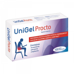 UniGel Procto, czopki, 10...