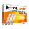 Ketonal Sprint Max, 50 mg, granulat do sporządzania roztworu doustnego, 12 saszetek