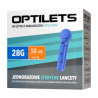 OptiLets, jednorazowe, sterylne lancety, 50 sztuk