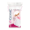 Cleanic, Pure Effect Soft Touch, płatki kosmetyczne kwadratowe, 50 sztuk