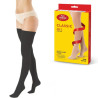 Pończochy przeciwżylakowe Pani Teresa, II klasa kompresji, zamknięte, długie, czarne, M, 1 para