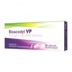 Bisacodyl VP 5 mg, 30...