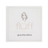Fluff Gua Sha Różowy Kwarc kamień do masażu twarzy