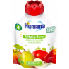 Humana 100% Organic Mus jabłko-gruszka,90g