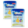 Humana 4 Mali odkrywcy mleko modyfikowane, 2 x 650 g
