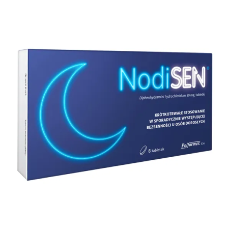 Nodisen, 50 mg, tabletki, 8 sztuk
