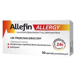 ALLEFIN ALLERGY 5mg, 10...