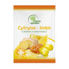 Owoce ogrodów Cytryna Imbir z  witaminą C cukierki ziołowe,  50g